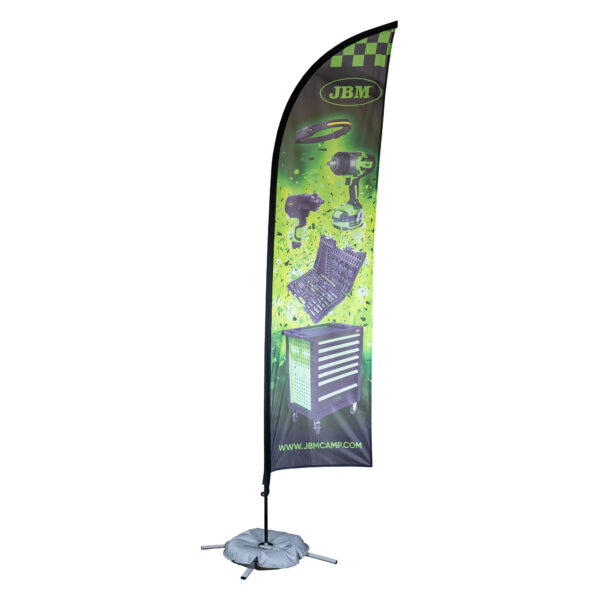 Bandeira publicitária jbm 3m