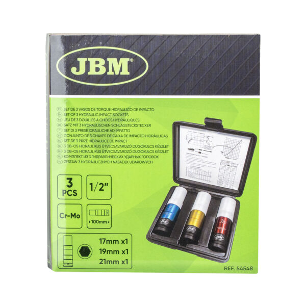 Conjunto de 3 chaves de impacto de binário limitado - Image 4