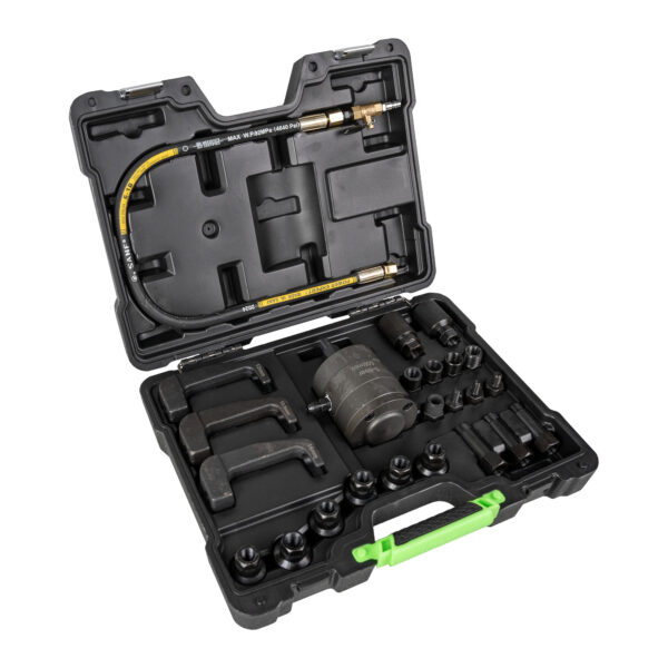 Extrator pneumático de injetores de combustível com adaptadores e garras de extracção - Image 2