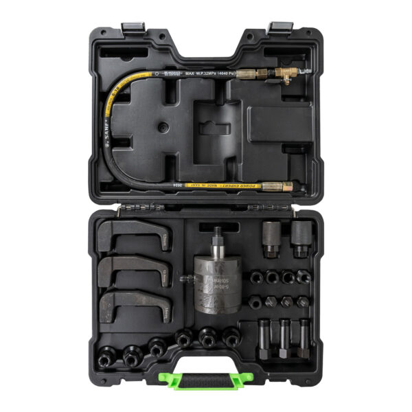 Extrator pneumático de injetores de combustível com adaptadores e garras de extracção - Image 3