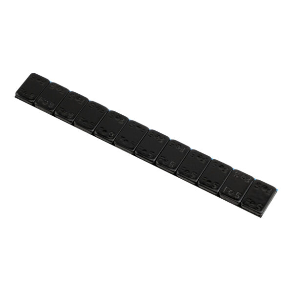 Caixa com 100 contrapesos adesivos de ferro – 60 g (12x5 g) – preto - Image 3