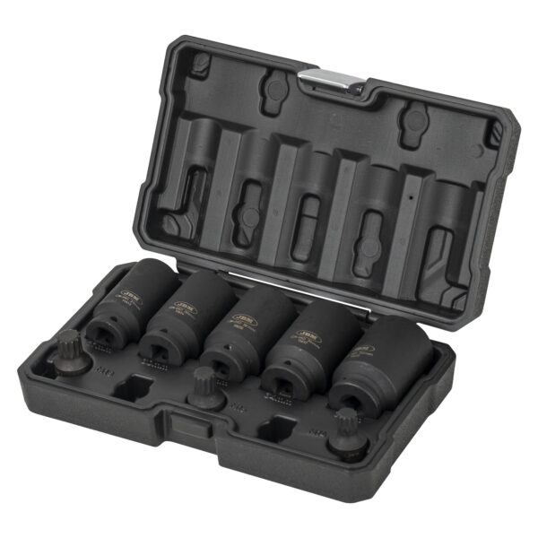 Conjunto de 5 chaves hexagonais e 3 chaves de impacto xzn 1/2 - Image 2