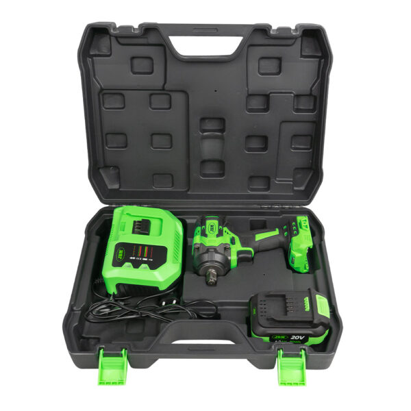 Chave de impacto sem fio 1/2″ 800nm com estojo
