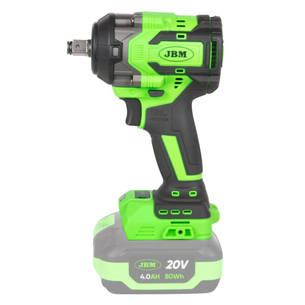 Chave de impacto sem escovas a bateria 1/2″ 800nm - Image 2