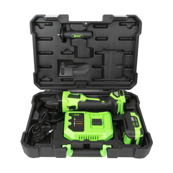 Rebarbadora ângular brushless 125mm com caixa