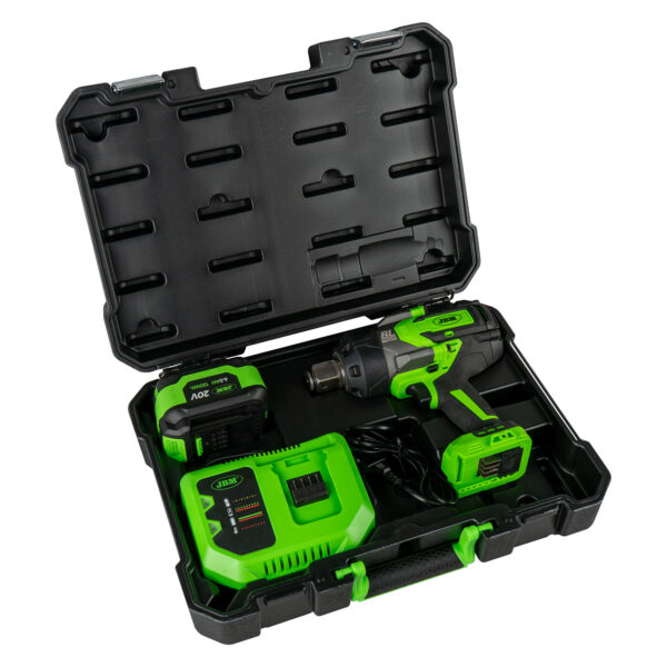 Chave de impacto sem fio 1″ 2300nm com estojo - Image 2
