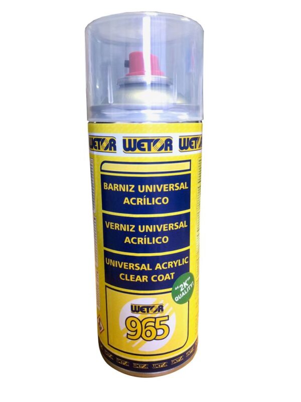 WETOR 965 -VERNIZ UNIVERSAL ACRÍLICO SPRAY 400ML
