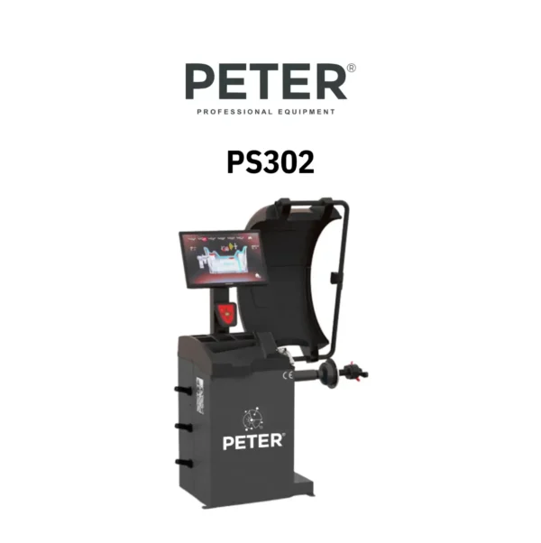 Máquina de calibrar rodas automática para motas/carros PS302