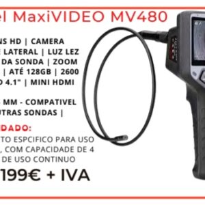 Câmara com imagens HD dontral e frontal